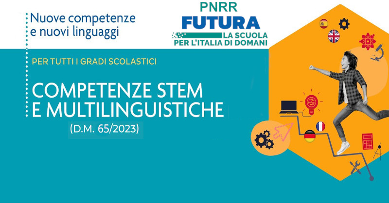 Le lingue e le competenze STEM per la formazione continua – DM 65 –  I.T.T.L. Caio Duilio